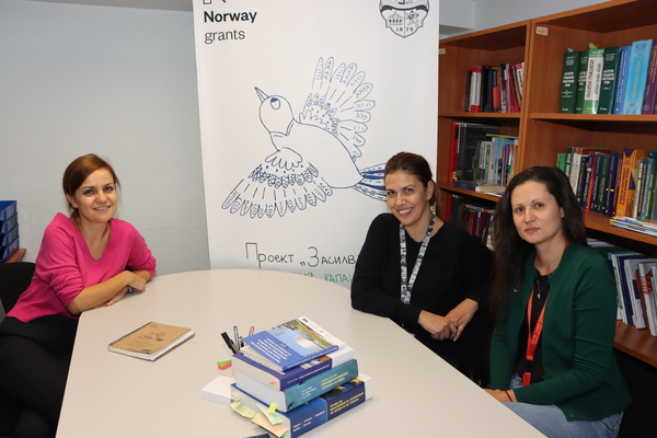 Left to right: Maria, Milena and Silvina